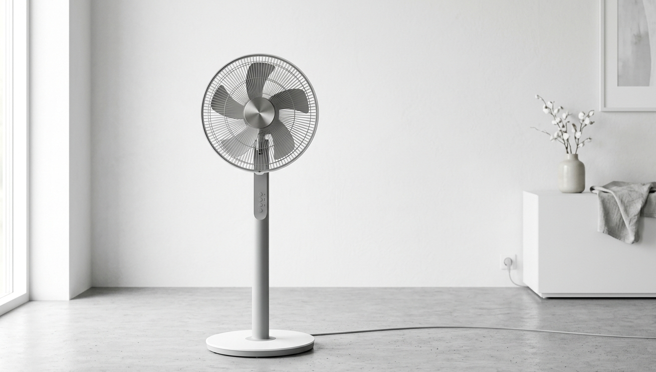 Ventiladores de pie y otros equipo de clima para el hogar