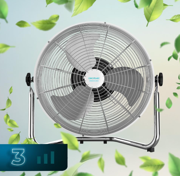 Cecotec EnergySilence 4500 GyroPro – Ventilador Industrial 110W Oscilante