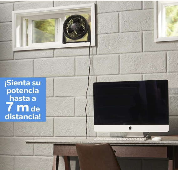 Honeywell TurboForce HT900E4 – Ventilador de Mesa Potente y Silencioso