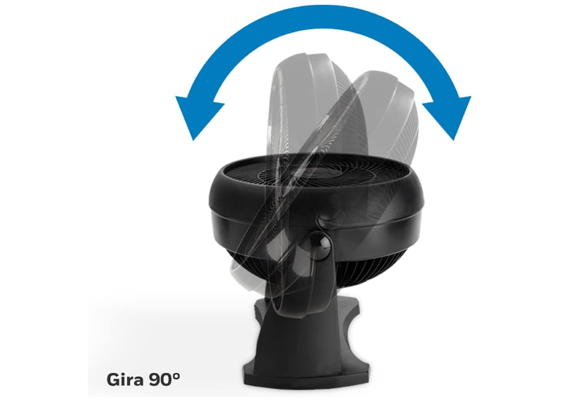 Honeywell TurboForce HT900E4 – Ventilador de Mesa Potente y Silencioso