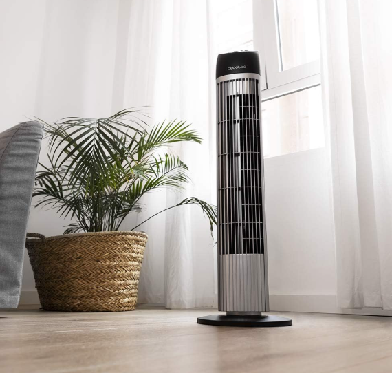 Cecotec EnergySilence 850 Skyline – Ventilador de Torre 45W y 33”