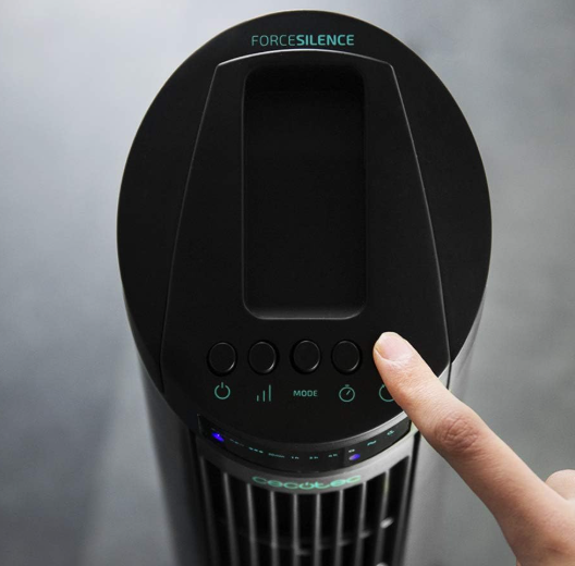 Cecotec EnergySilence 890 Skyline – Ventilador de Torre 50W con Mando