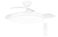 Ventilador de Techo 50 cm con Luz LED 42W y Aspas Retráctiles