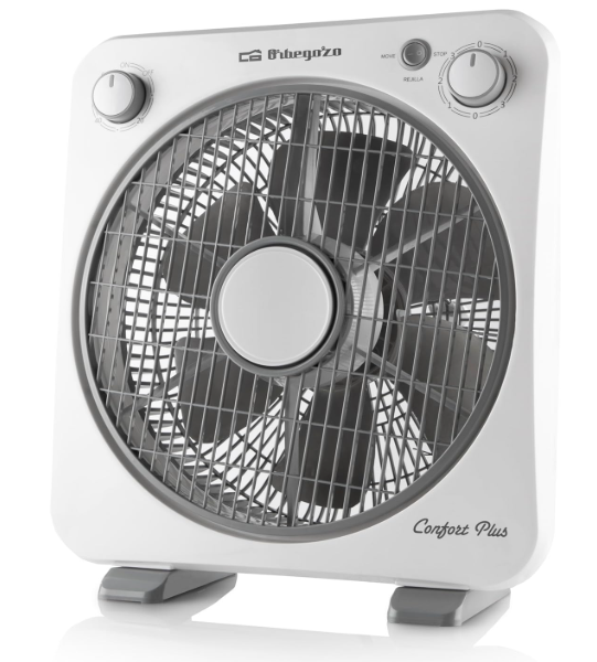 Ventilador de Suelo Orbegozo BF 0138 – 40W con Difusor Rotativo