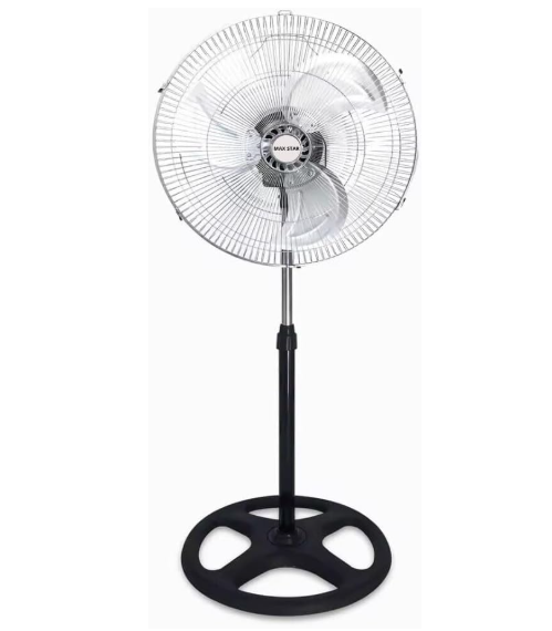 Ventilador de Pie Max Star 18” 70W Oscilante con 3 Velocidades