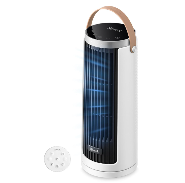 Ventilador de Torre Levoit Compacto 20 dB 7 m/s Motor DC