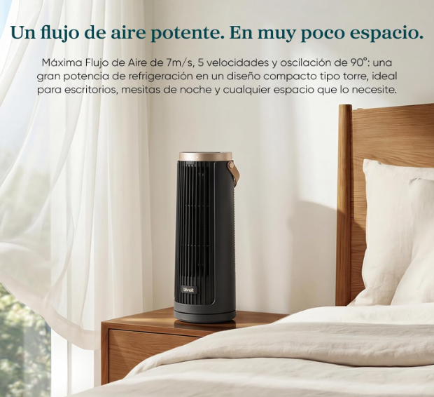 Ventilador de Torre Levoit Windi Mini Pro 20 dB Portátil USB