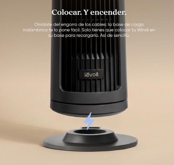 Ventilador de Torre Levoit Windi Mini Pro 20 dB Portátil USB