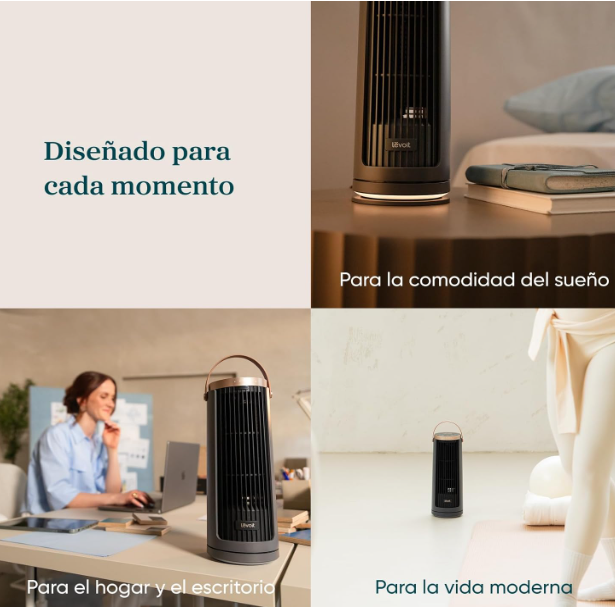 Ventilador de Torre Levoit Windi Mini Pro 20 dB Portátil USB