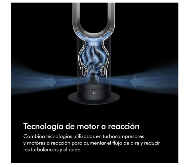 Ventilador sin aspas de Torre Dyson AM07 Air Multiplier