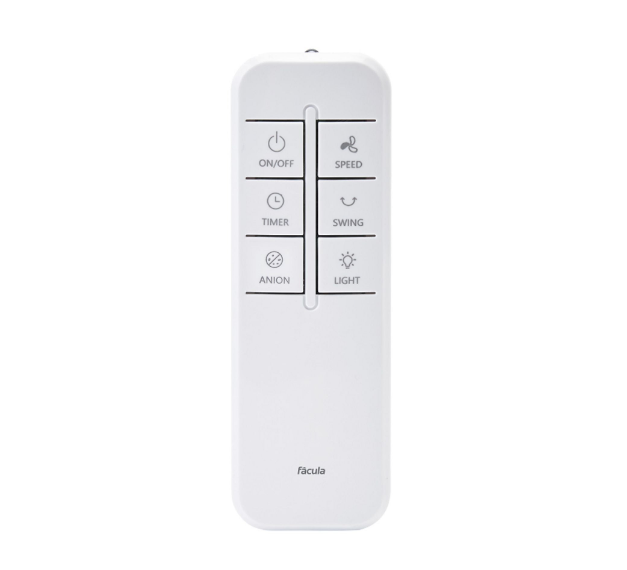 Ventilador sin aspas FACULA Blizzar 30W con 12 Velocidades | Bajo Consumo | Oscilación | Diseño Blanco