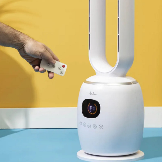 Ventilador sin aspas JATA JVSA3007 de 60W con 3 Velocidades | Oscilación | Diseño Blanco