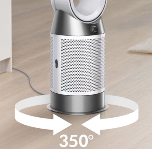 Ventilador sin aspas Dyson Purifier Hot+Cool™ HP1 que Purifica, Ventila y Calienta | Filtro HEPA H13 | Control por APP y Mando | Blanco