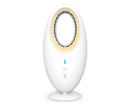 Ventilador de escritorio sin aspas Luqeeg con Control Táctil, Luz LED, Oscilación, Silencioso y Recargable USB | Compacto para Oficina y Hogar