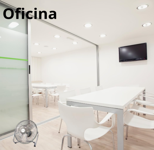 Ventilador de mesa Max Star VS9 de 23 cm con 3 velocidades, motor 38W, rejilla de seguridad y cabezal ajustable