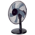 Ventilador de mesa Jata JVVM3125 con 3 velocidades, oscilación, cabezal inclinable y 60 cm de altura | Silencioso y de bajo consumo | 2503 m³/h