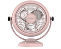 Ventilador de sobremesa Cecotec EnergySilence 800 RetroDesk Pink de 20W y 8" con 2 velocidades, 3 aspas aerodinámicas e inclinación ajustable | Base estable