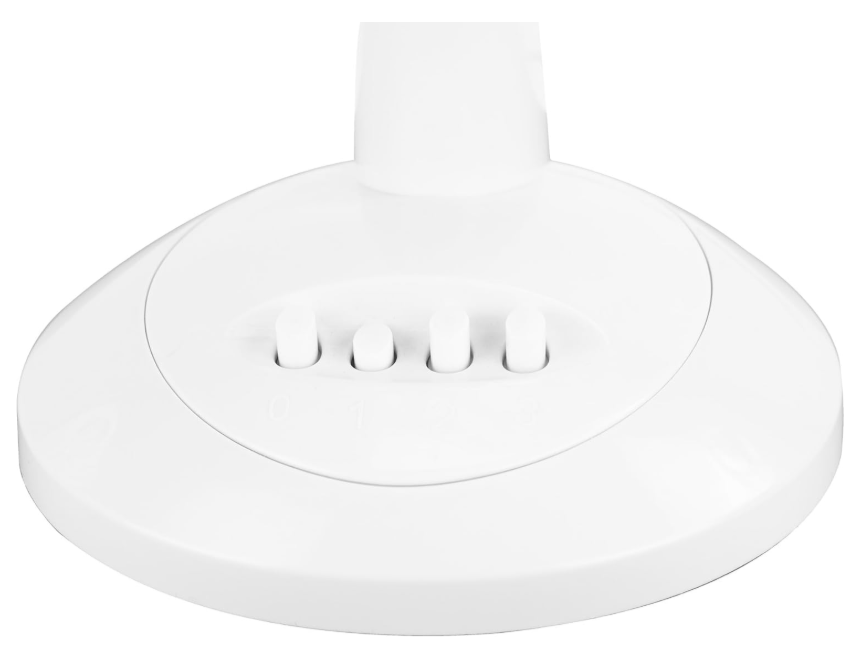 Ventilador de mesa Jocca 30 cm con 3 velocidades, oscilación, cabezal reclinable y bajo consumo 40W | Silencioso y compacto