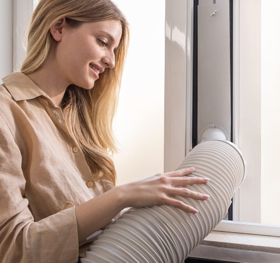 Aire acondicionado portátil Cecotec ForceClima 7100 de 7000 BTU con 4 modos, 2 velocidades, bajo consumo y cobertura 15–20 m²