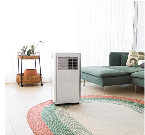 Aire acondicionado portátil Cecotec ForceClima 9100 de 9000 BTU con 4 modos, 2 velocidades, bajo consumo y cobertura 20–25 m²