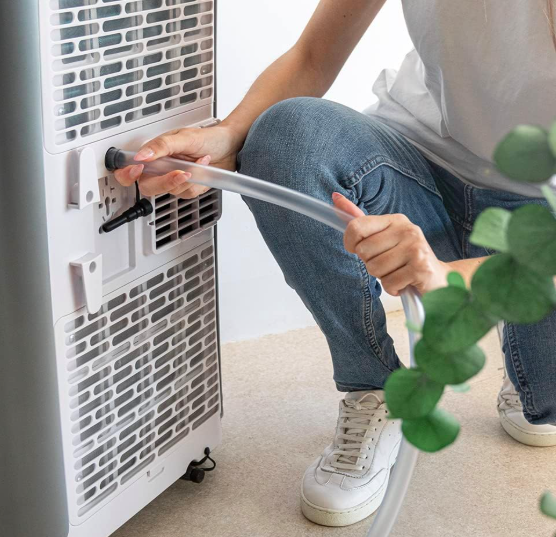 Aire acondicionado portátil Cecotec ForceClima 9100 de 9000 BTU con 4 modos, 2 velocidades, bajo consumo y cobertura 20–25 m²