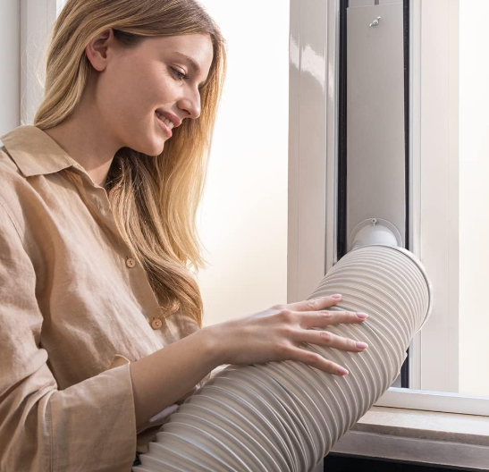 Aire acondicionado portátil Cecotec ForceClima 7400 Touch de 7000 BTU con control táctil, 4 modos, 2 velocidades y cobertura 15–20 m²