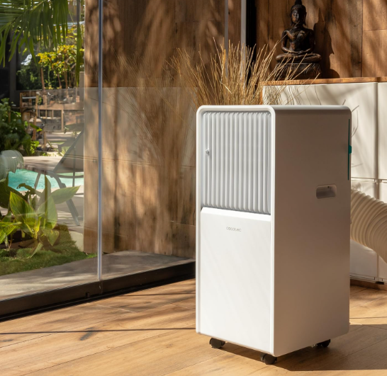 Aire acondicionado portátil Cecotec ForceClima 7550 Style Connected de 7000 BTU con WiFi, mando a distancia y cobertura 14 m²