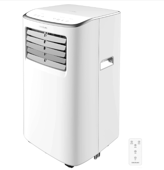Aire acondicionado portátil Cecotec ForceClima 7500 Connected 7000 BTU con WiFi, mando, control táctil y cobertura 15–20 m²