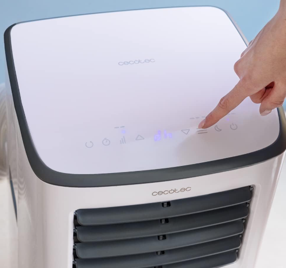 Aire acondicionado portátil Cecotec ForceClima 7500 Connected 7000 BTU con WiFi, mando, control táctil y cobertura 15–20 m²
