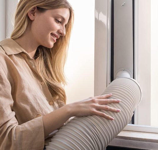 Aire acondicionado portátil Cecotec ForceClima 7500 Connected 7000 BTU con WiFi, mando, control táctil y cobertura 15–20 m²