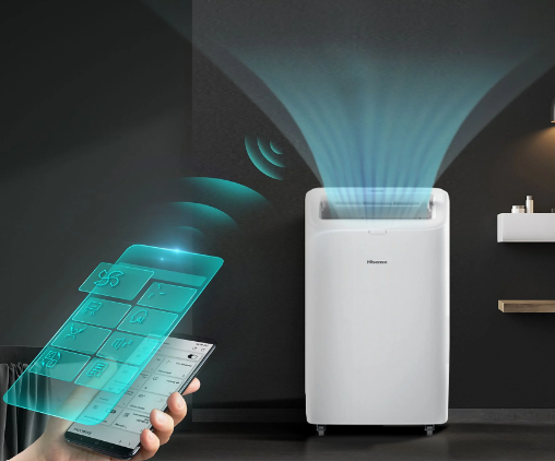 Aire Acondicionado Portátil Hisense APC09QC – 2236 fg/h