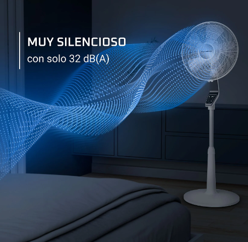 Ventilador de Pie Rowenta Turbo Silence Extreme