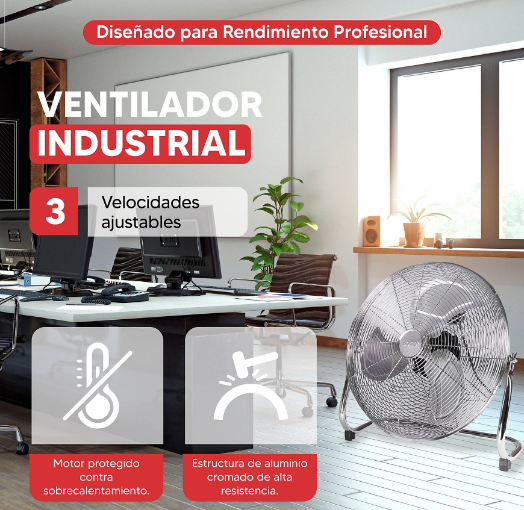 Ventilador de Suelo  Sogo