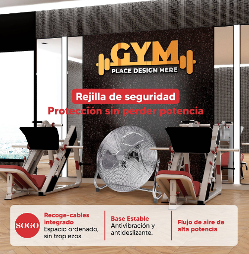 Ventilador de Suelo  Sogo