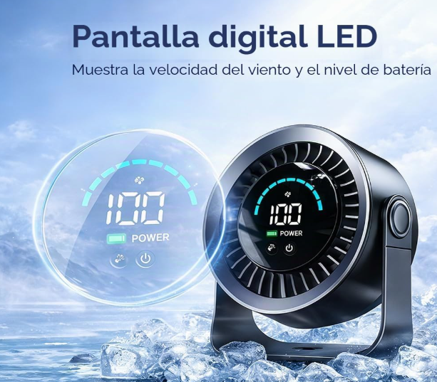 Ventilador de Mesa USB Refluxe