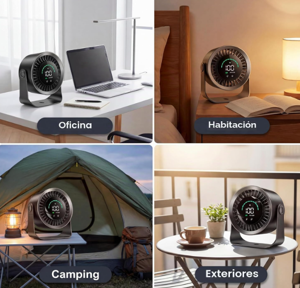 Ventilador de Mesa USB Refluxe