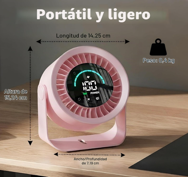 Ventilador de Mesa Refluxe