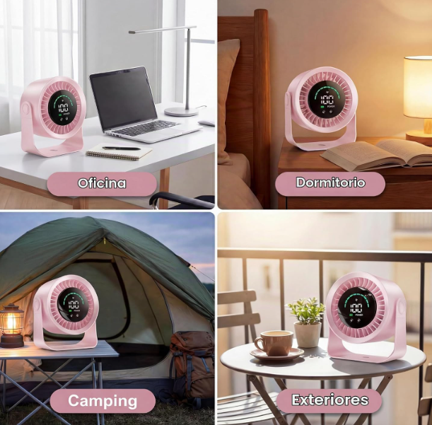 Ventilador de Mesa Refluxe