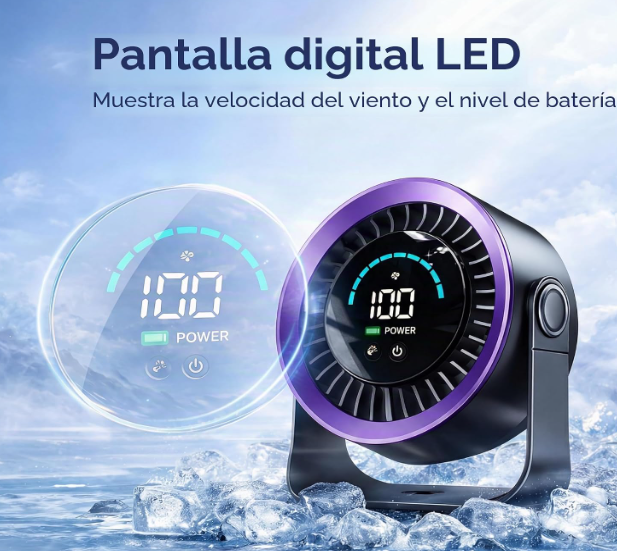 Ventilador de Mesa Refluxe